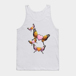 Butterfly Hearts Tank Top